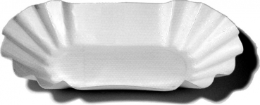 Pappschalen oval 10,5 x 17,5 x 3 cm