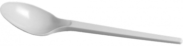 Löffel weiß 16,5 cm