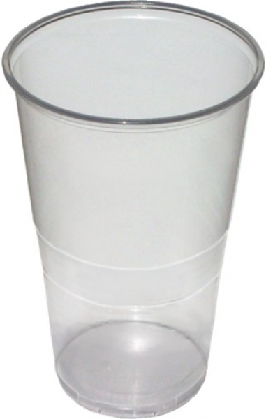 Trinkbecher klar 0,5 lt.